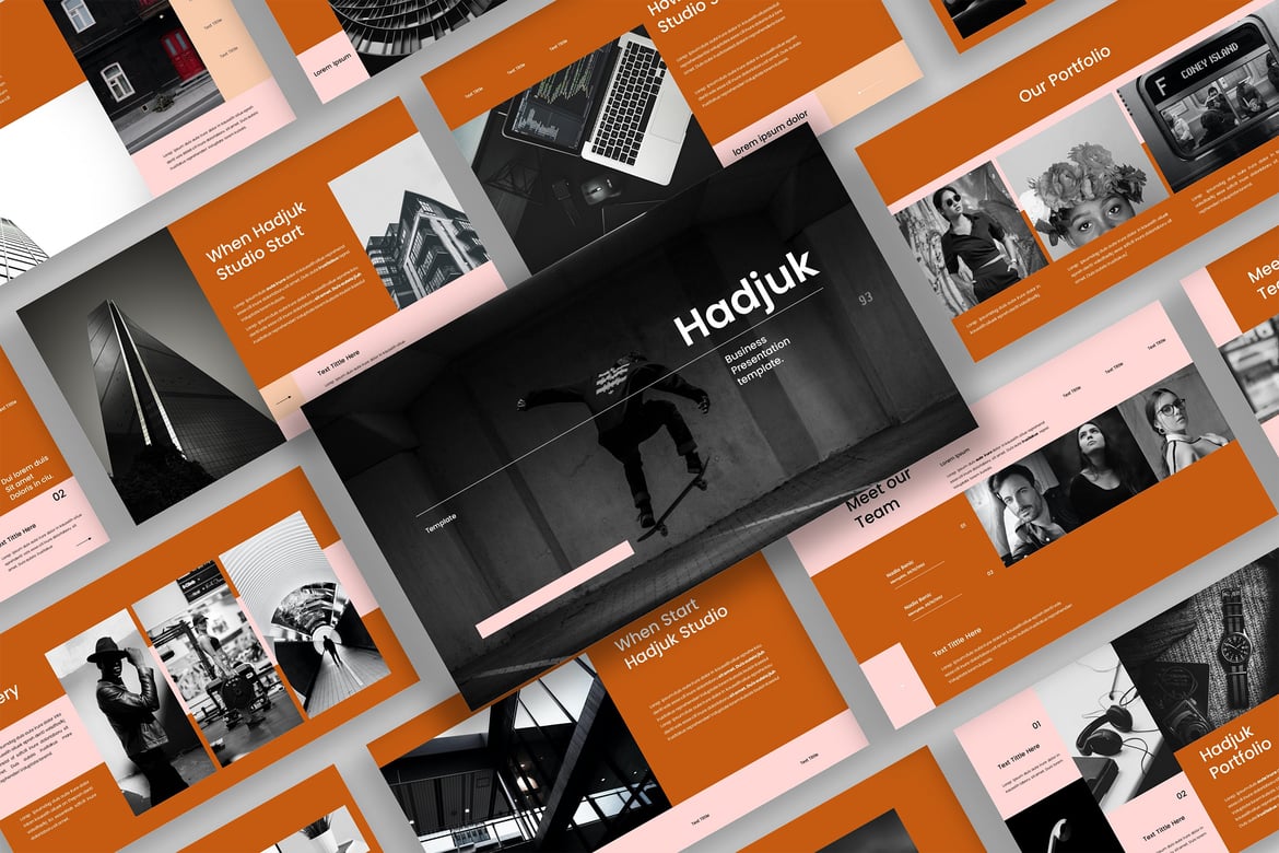 Template PowerPoint Hadjuk: Solusi Presentasi Profesional Anda