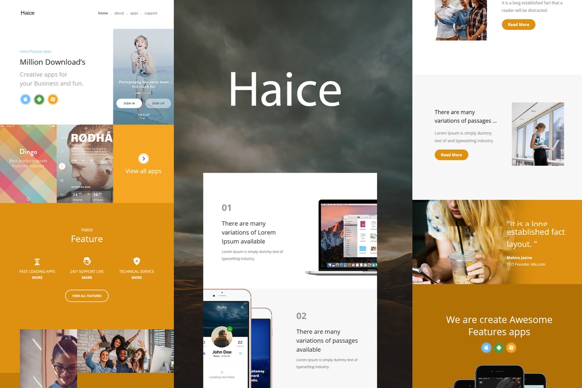 Haice Mail - Template E-mail Responsif yang Modern dan Menarik