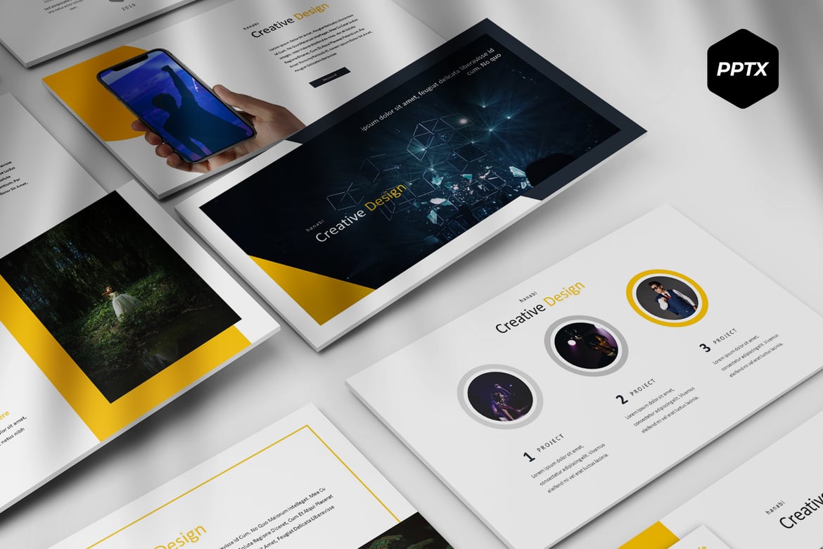 Template PowerPoint Hanabi - Desain Menarik untuk Setiap Presentasi