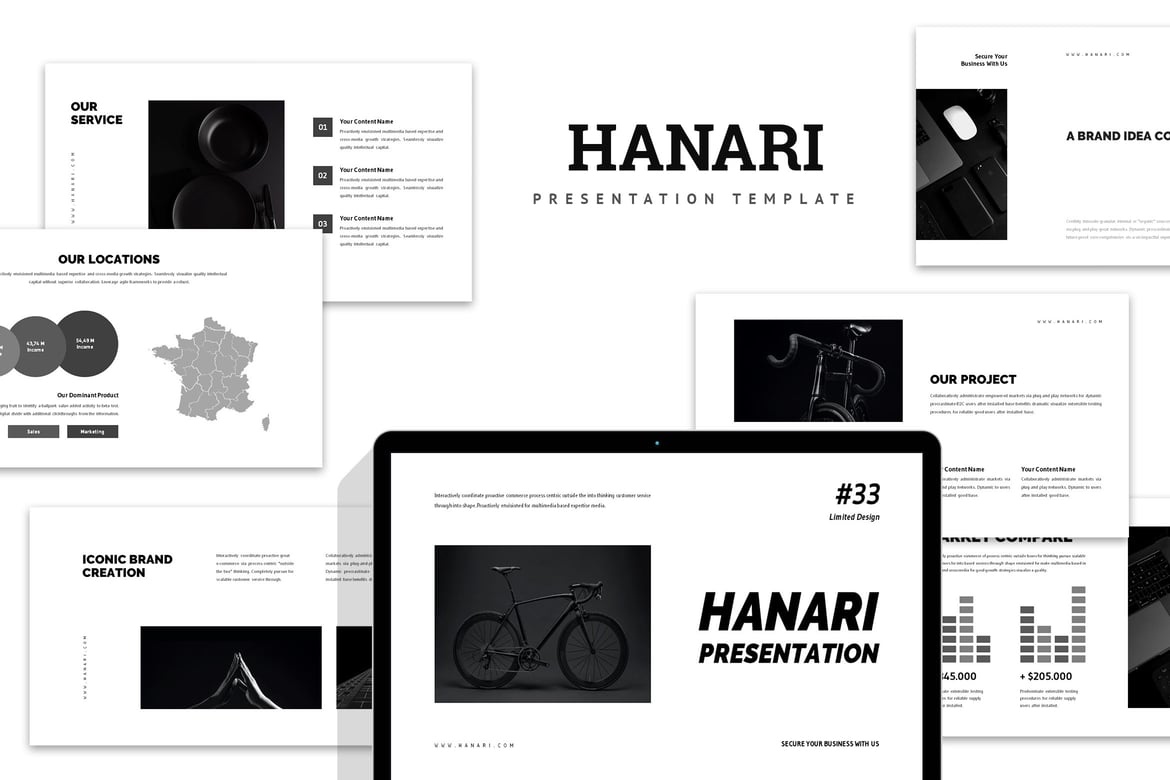 Hanari: Template PowerPoint Serbaguna untuk Presentasi Menarik
