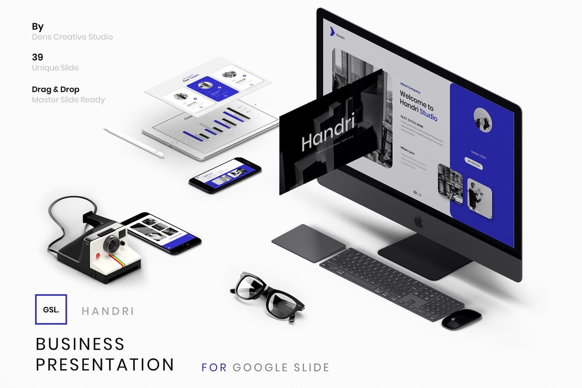 Handri – Template PowerPoint Bisnis yang Menarik