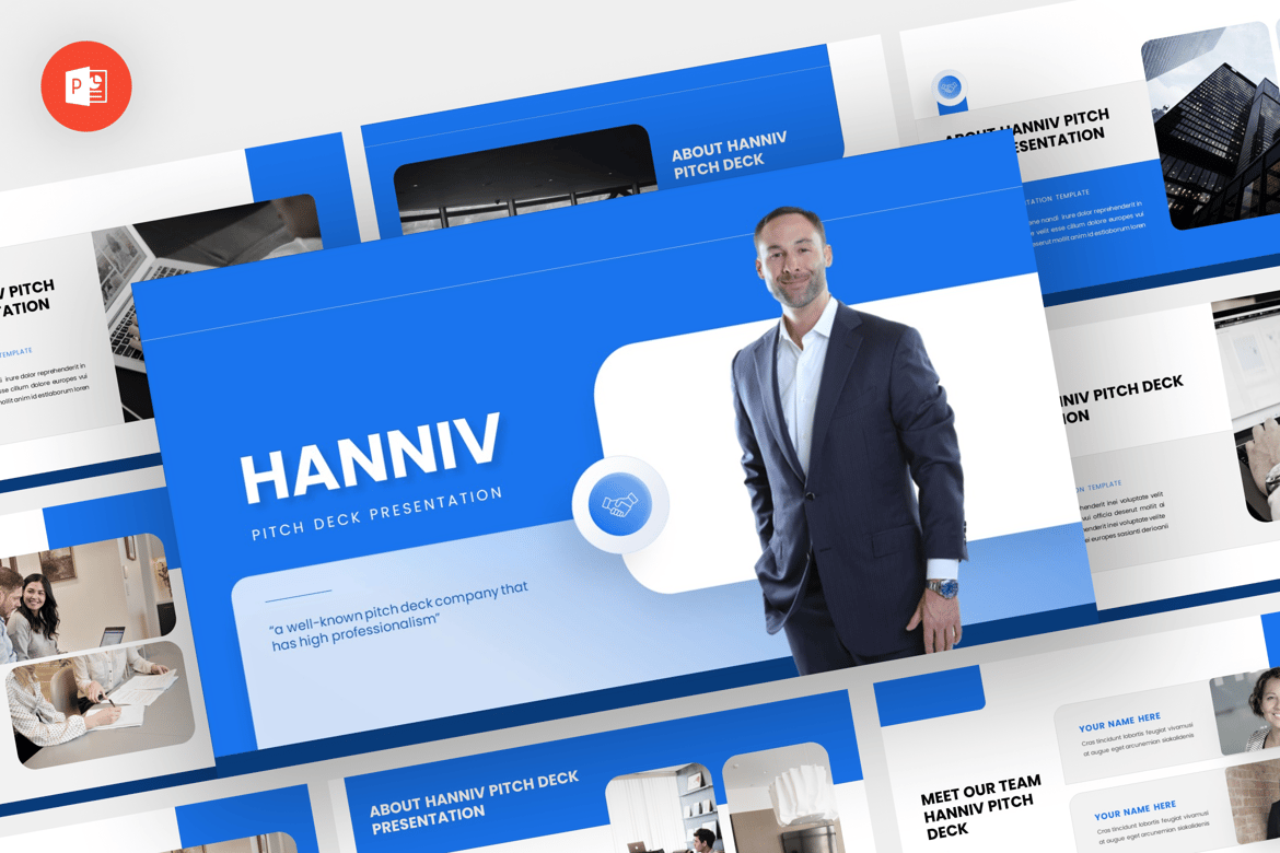 Hanniv - Template Presentasi PowerPoint yang Modern dan Profesional
