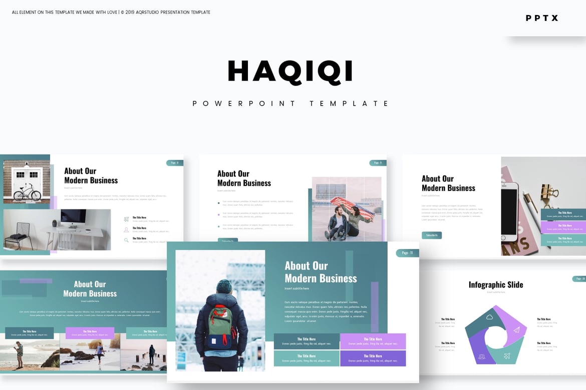 Template Powerpoint Haqiqi: Solusi Presentasi Kreatif Anda