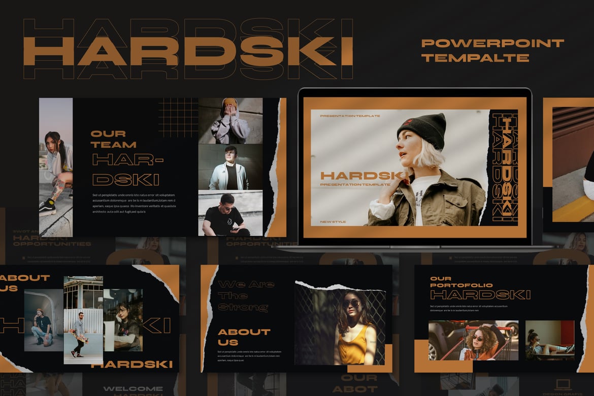 Template PowerPoint Hardski - Presentasi yang Menarik dan Profesional