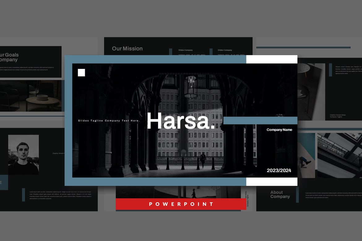 Template PowerPoint Harsa: Solusi Presentasi Menarik untuk Semua Kebutuhan