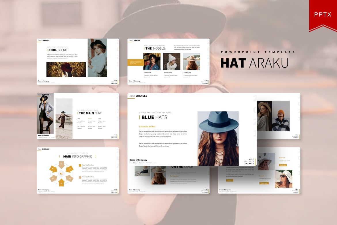 Template Powerpoint Hataraku - Solusi Presentasi Profesional Anda