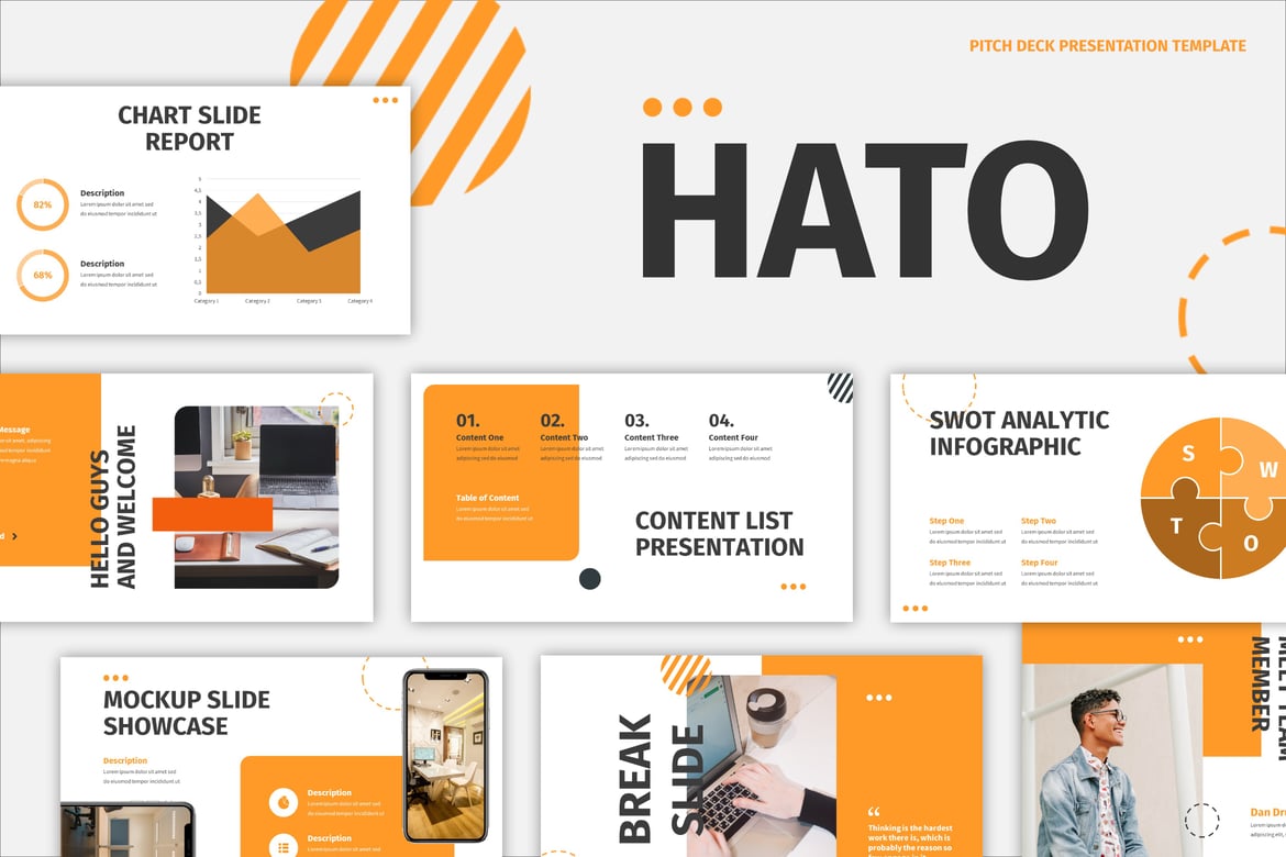 Hato - Template Presentasi PowerPoint yang Menarik