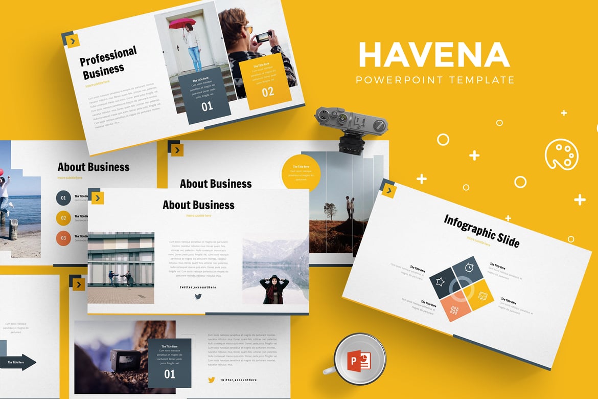 Havena - Template PowerPoint Serbaguna dan Menarik