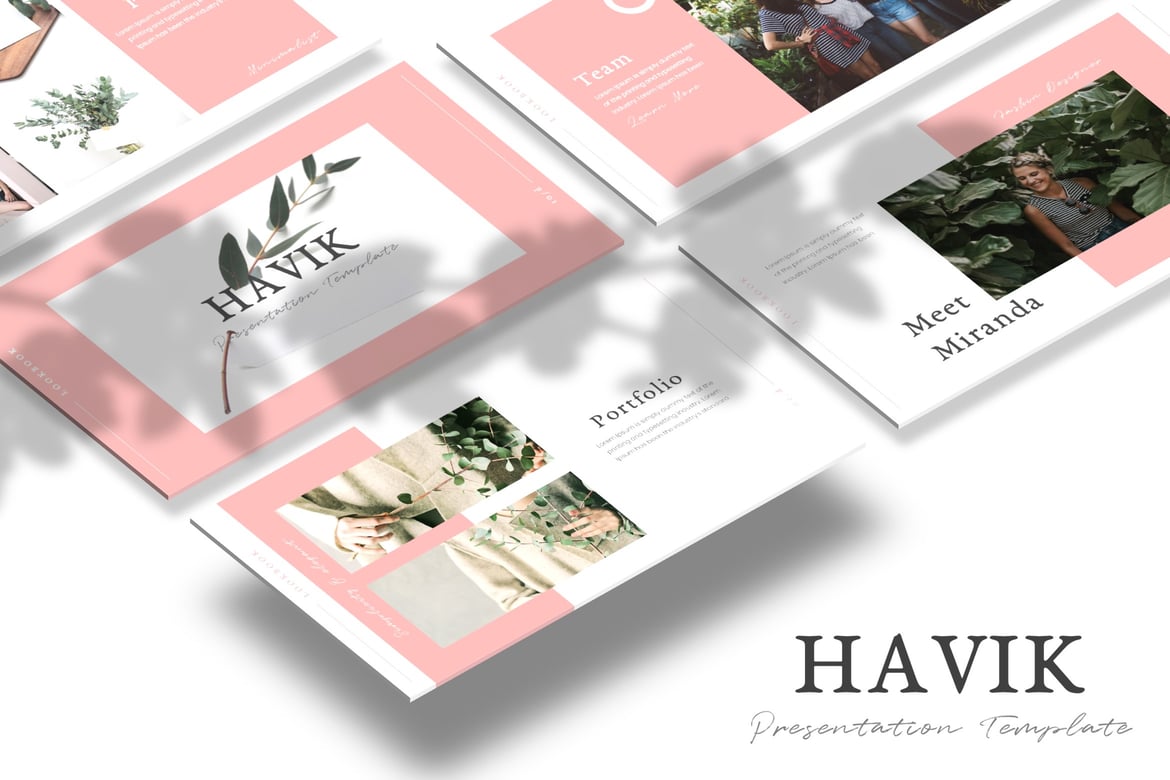 Template Presentasi Havik - Powerpoint yang Modern dan Stylish