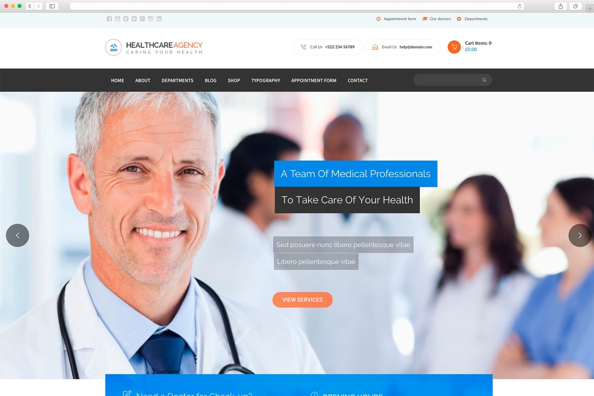 Tema WordPress Healthcare: Solusi Desain untuk Bisnis Kesehatan Anda
