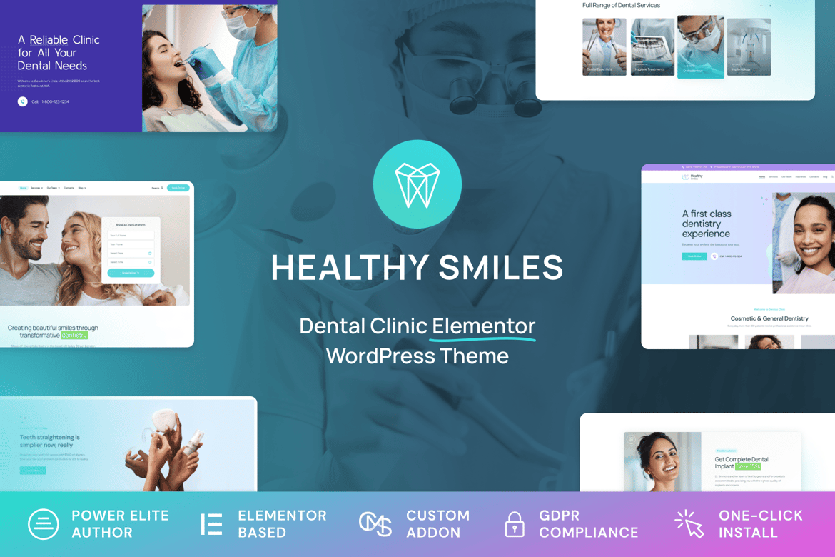 Tema WordPress Kesehatan Gigi - Solusi Terbaik untuk Klinik Gigi Anda