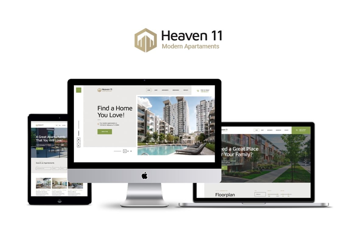 Heaven11: Tema WordPress Modern untuk Properti dan Apartemen