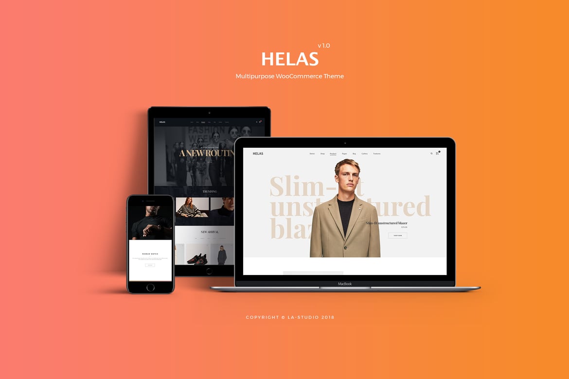 Helas - Tema WordPress Serbaguna untuk WooCommerce