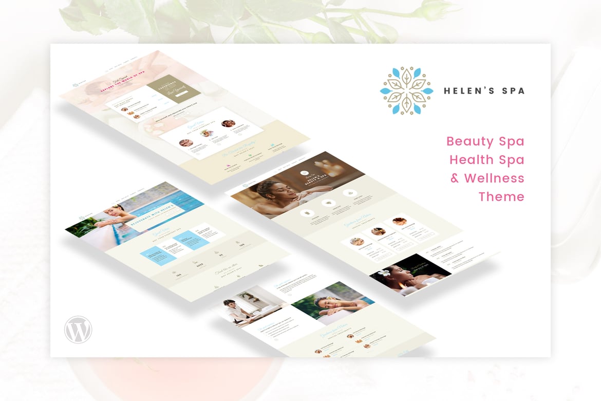 Tema WordPress Helen's Spa - Solusi Terbaik untuk Spa dan Kesehatan