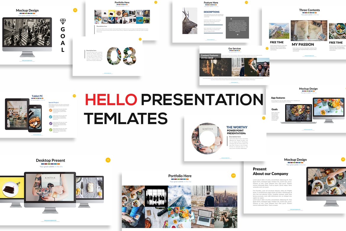 Template PowerPoint Presentasi Menarik dan Animasi Penuh