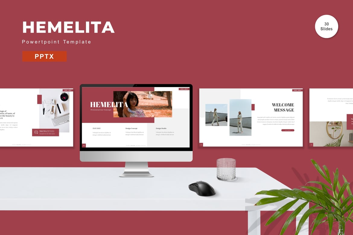 Hemilita - Template Powerpoint Profesional untuk Semua Kebutuhan