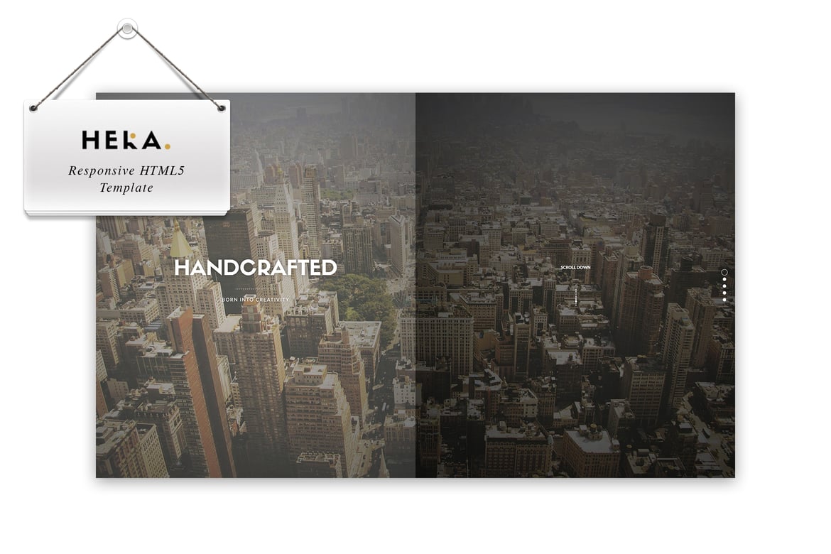 Hera - Template Web HTML 5 Responsif yang Menawan