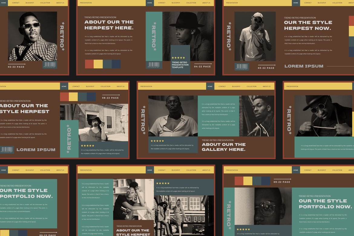 Template Powerpoint HERPEST yang Menarik dan Profesional