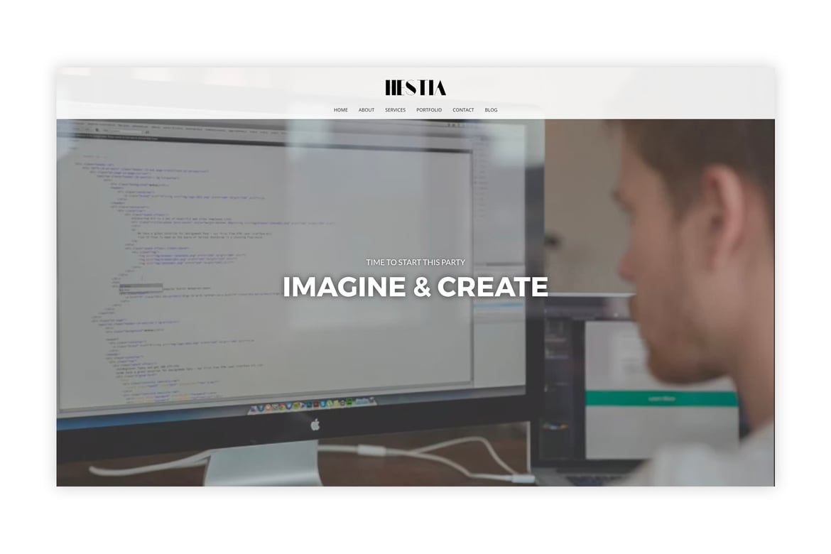 Hestia - Template Web HTML5 Responsif yang Unik dan Kreatif