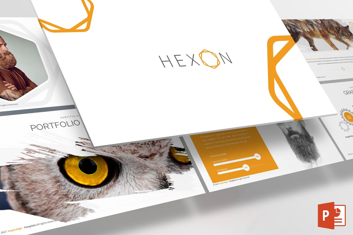Template Powerpoint Hexon: Solusi Presentasi Kreatif Anda