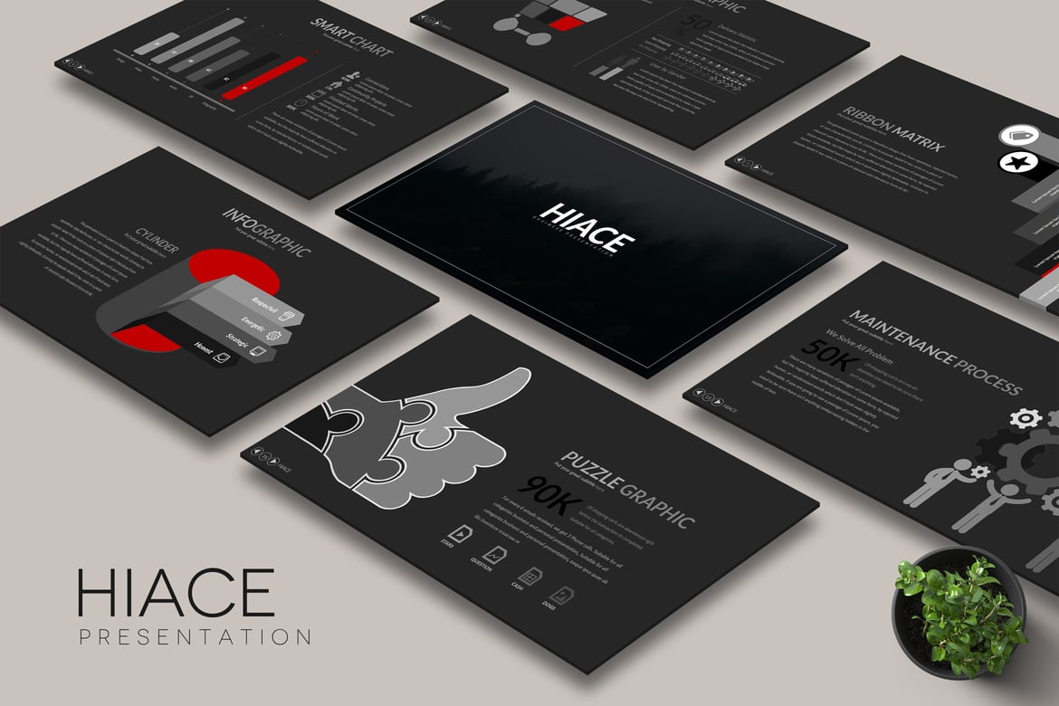 Template PowerPoint HICE: Presentasi Kreatif dan Profesional