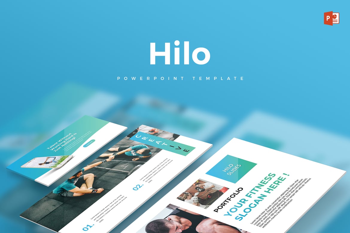Hilo - Template Presentasi PowerPoint yang Menarik