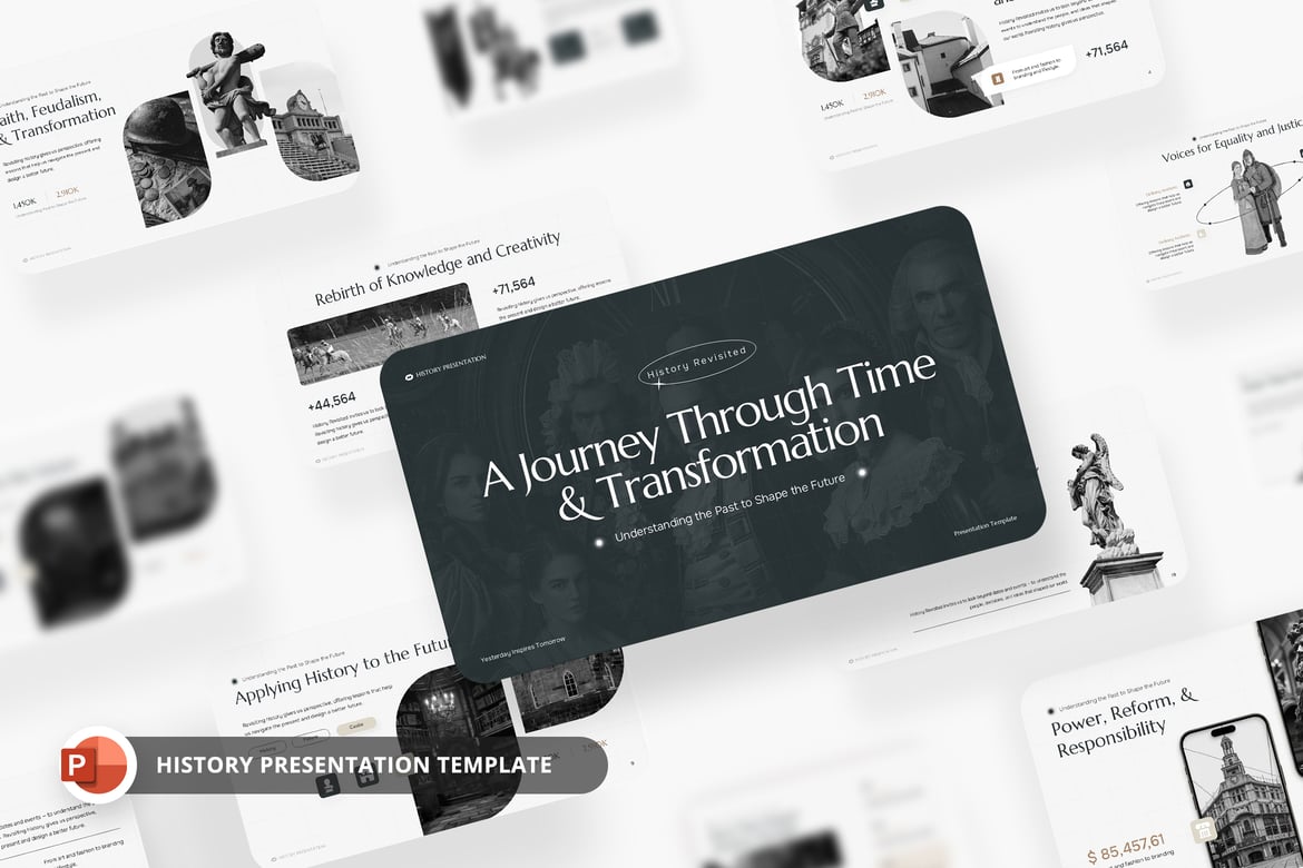 Template Presentasi Sejarah yang Menarik dan Profesional
