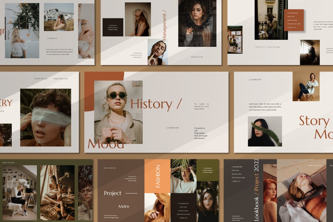 Template PowerPoint Sejarah yang Menarik dan Profesional