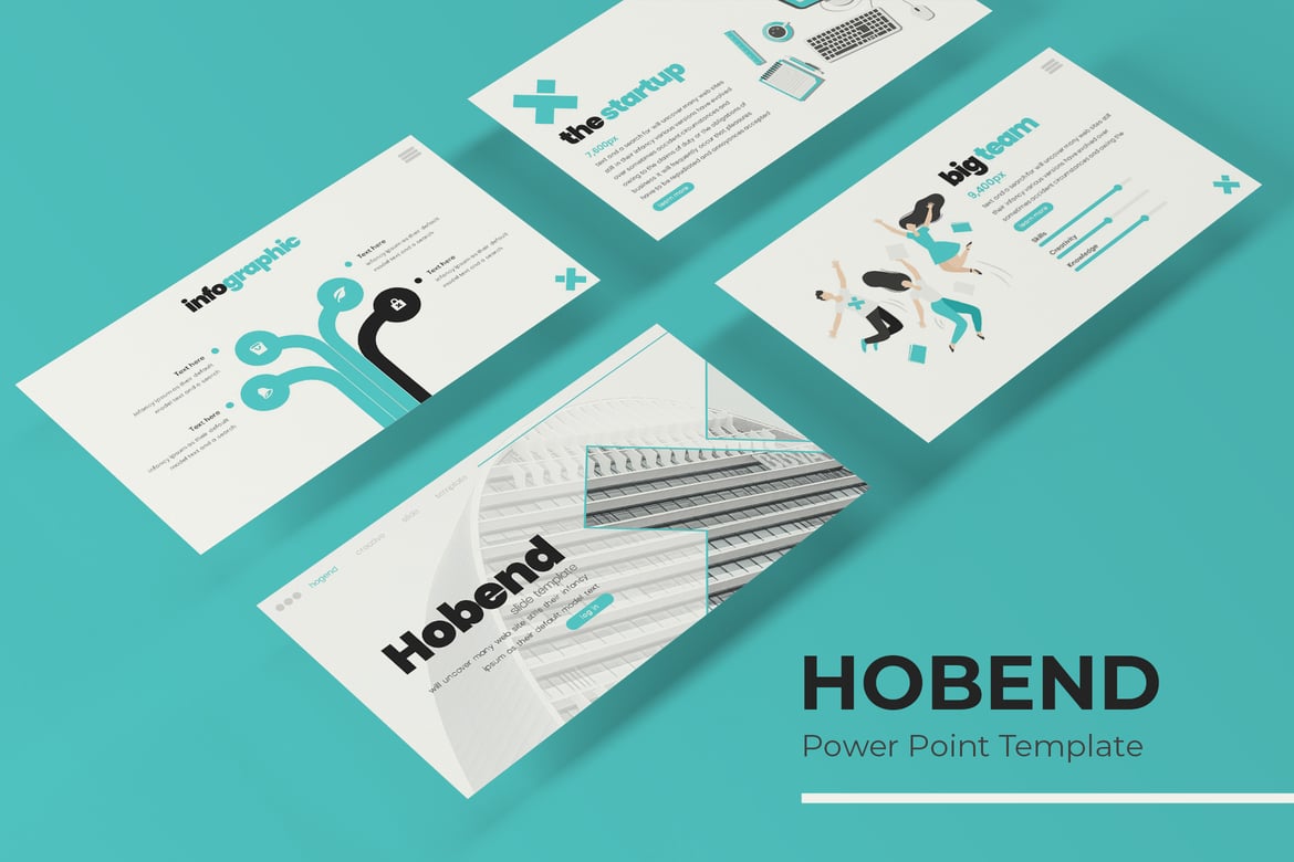 Template PowerPoint Hobend - Solusi Presentasi Menarik dan Profesional