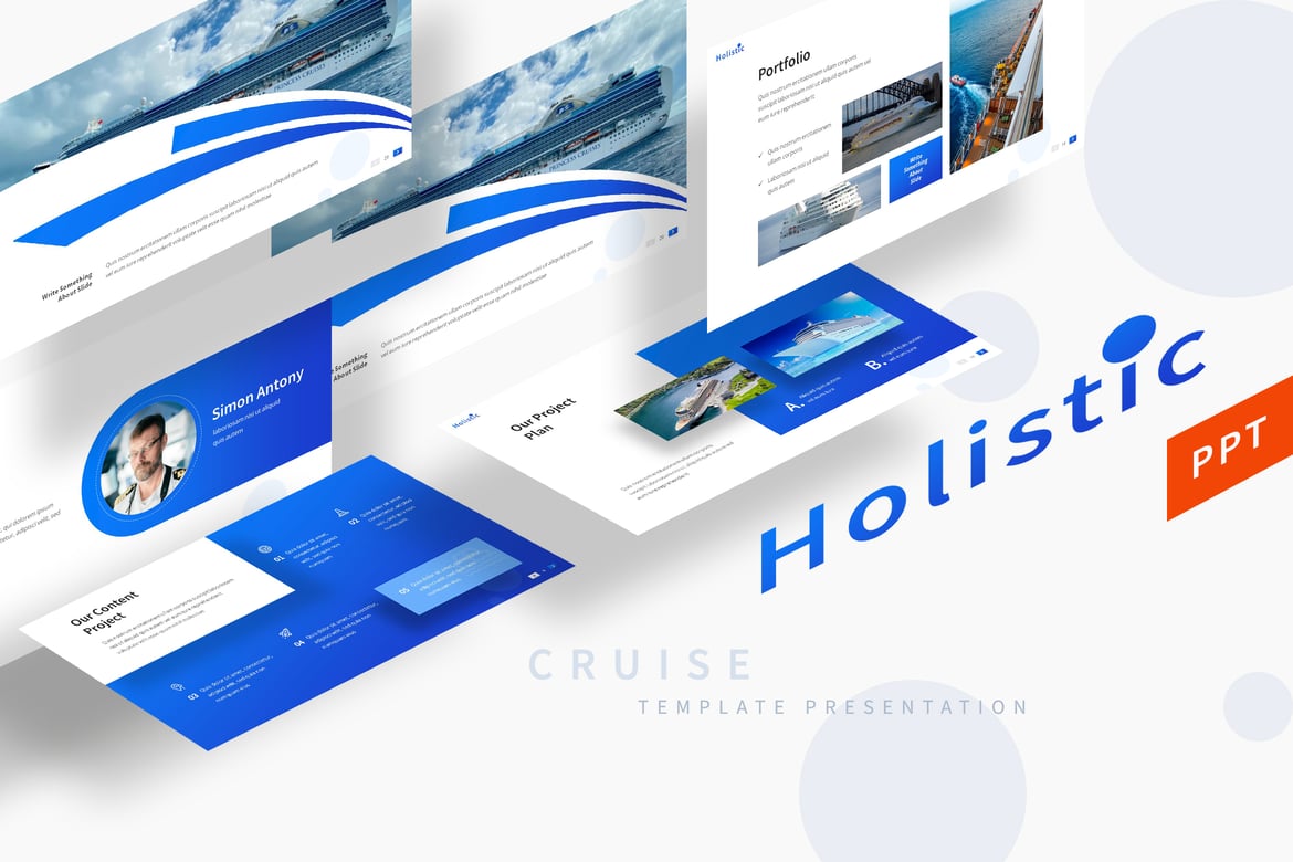 Template Powerpoint Holistik - Desain Profesional untuk Presentasi Anda