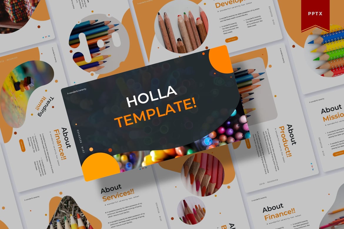 Holla | Template Powerpoint Menarik untuk Presentasi Anda