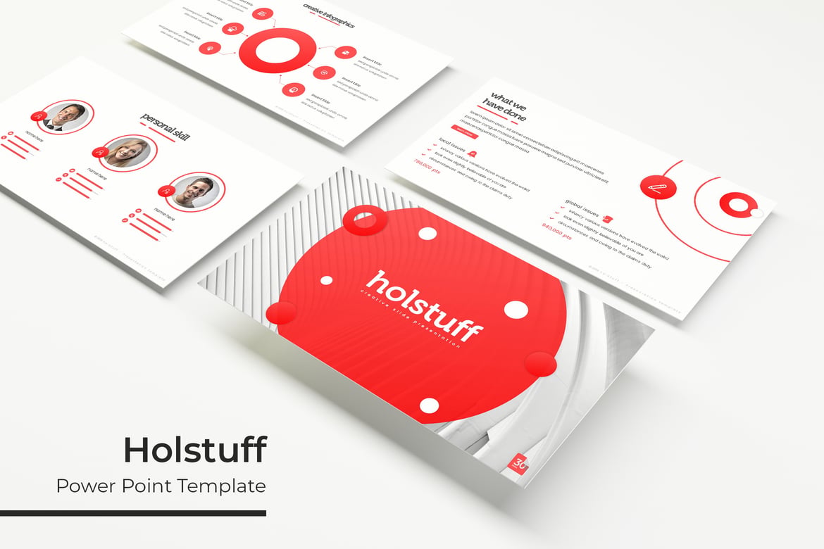 Template PowerPoint Holstuff - Solusi Presentasi Menarik dan Profesional