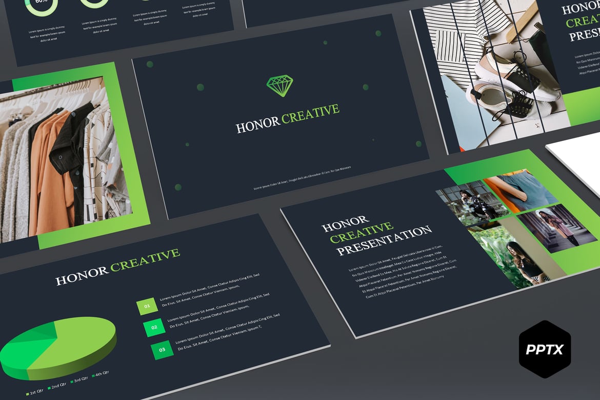 Template PowerPoint Honor - Solusi Presentasi Menarik dan Profesional