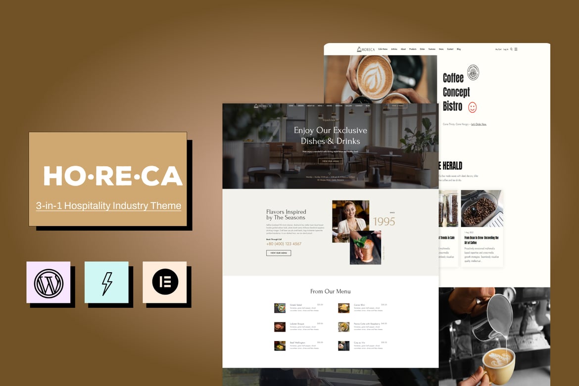Tema WordPress HoReCa: Solusi Cerdas untuk Industri Perhotelan dan Katering