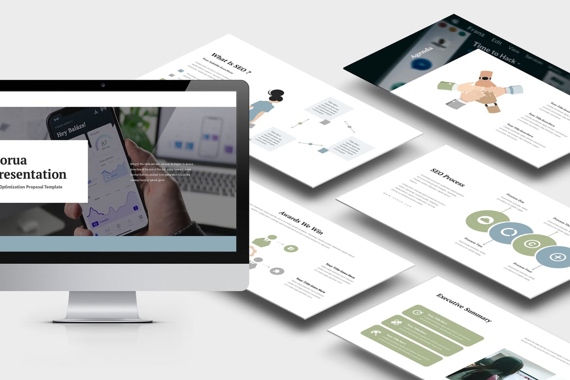 Horua: Template Powerpoint untuk Optimasi SEO yang Menarik