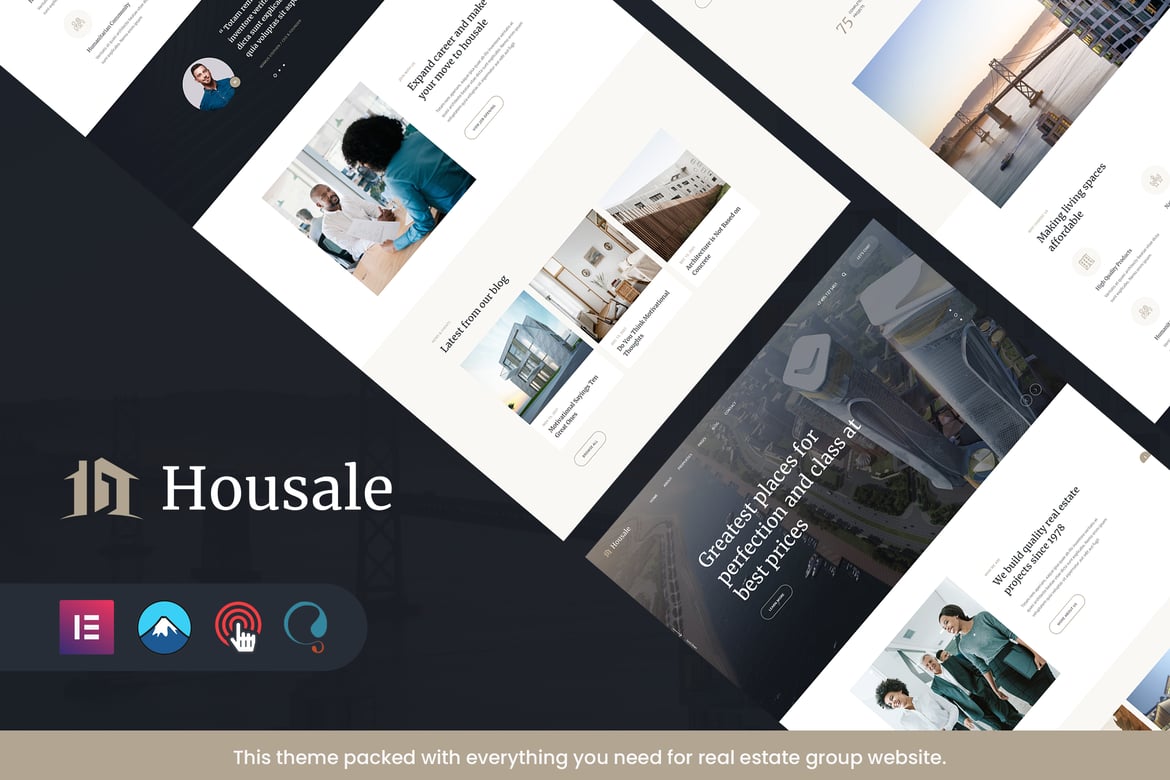 Housale - Tema WordPress Profesional untuk Properti dan Real Estate