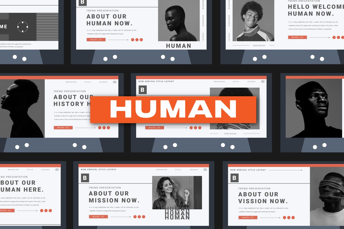 Template PowerPoint Manusia: Solusi Presentasi Kreatif Anda