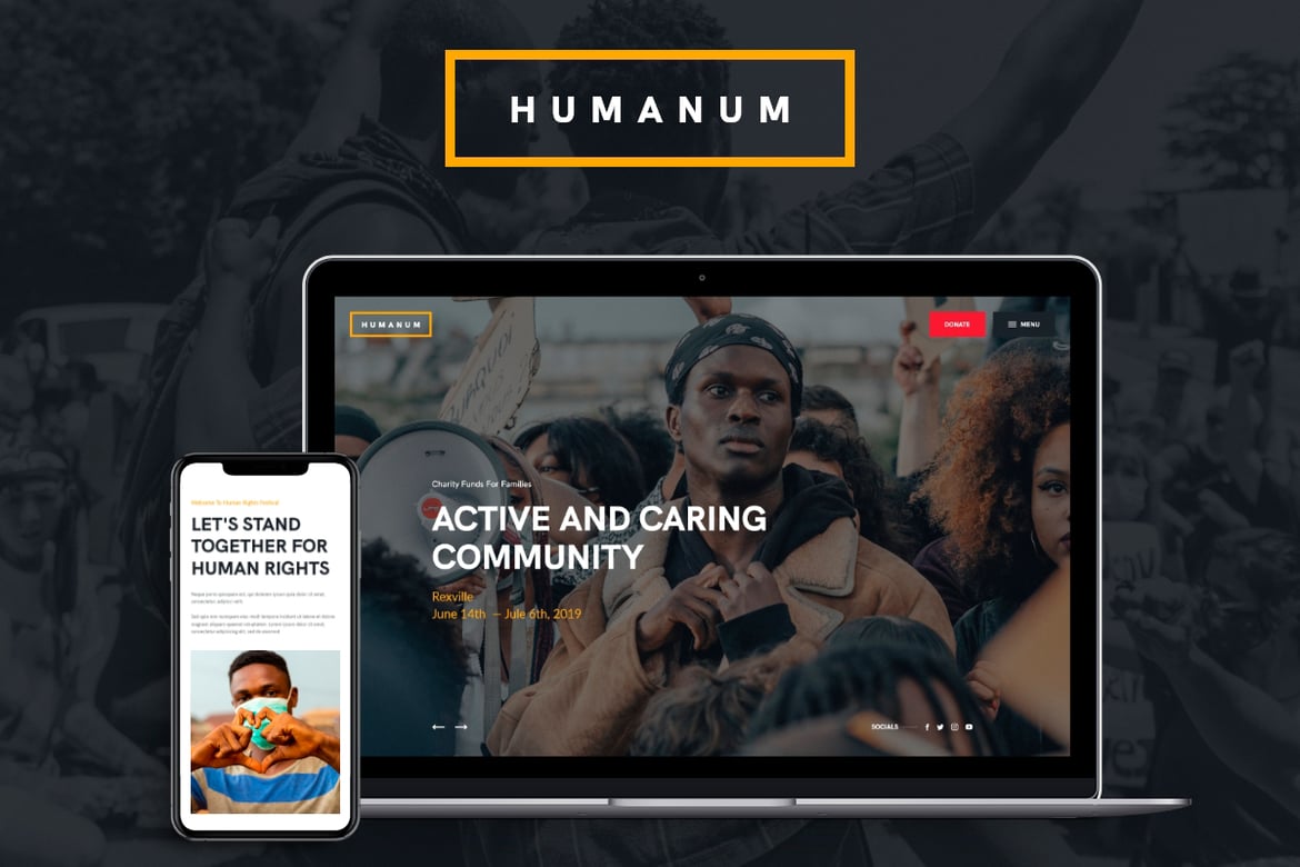 Tema WordPress Humanum untuk Mendukung Hak Asasi Manusia