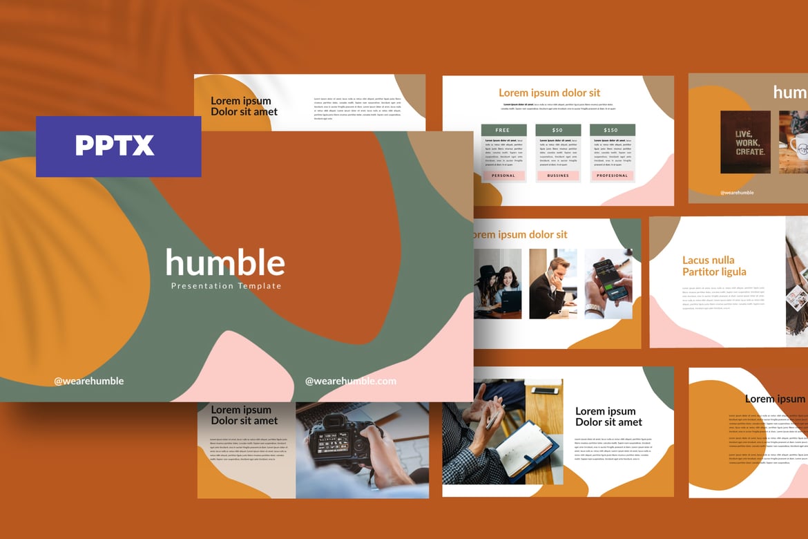 Template Presentasi PowerPoint Corporate yang Stylish dan Profesional