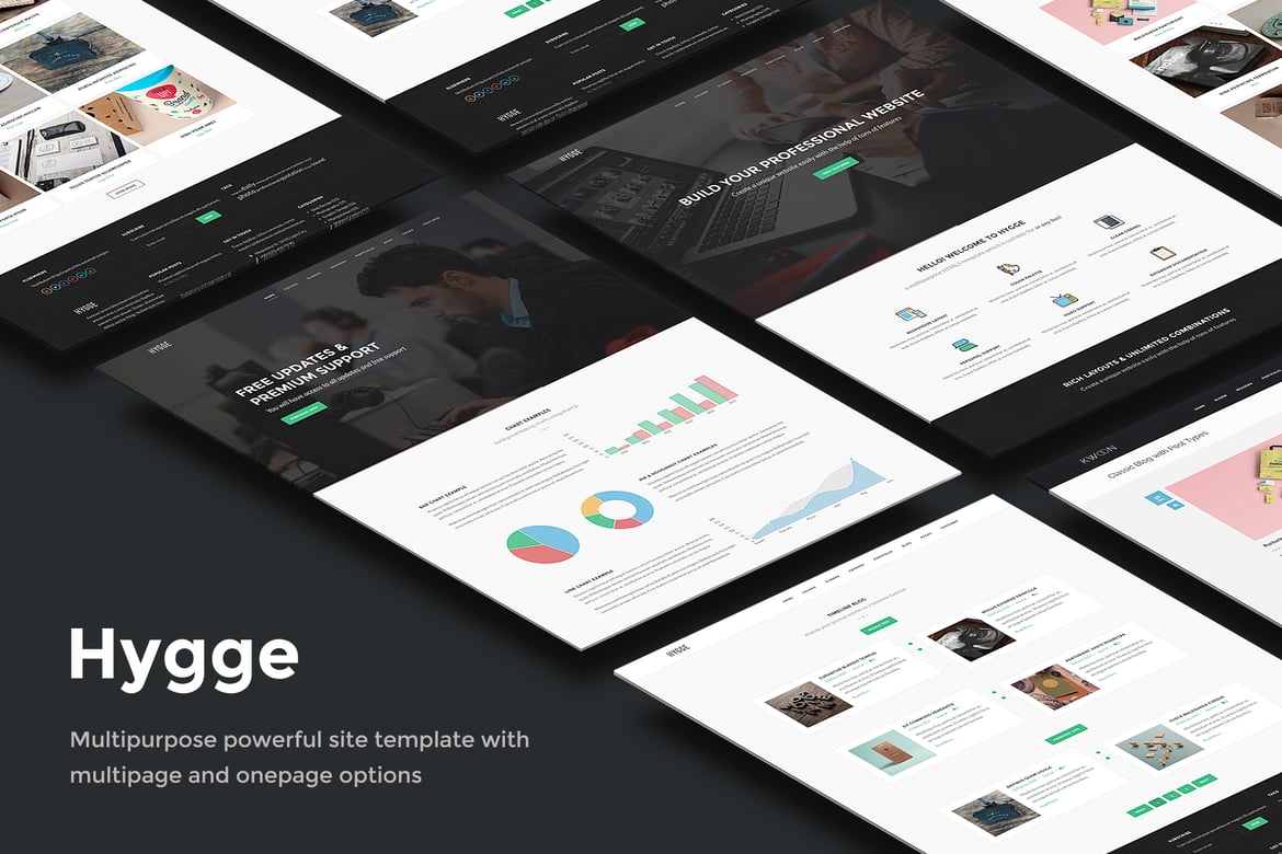 Hygge - Template Website Serbaguna untuk Semua Kebutuhan Anda