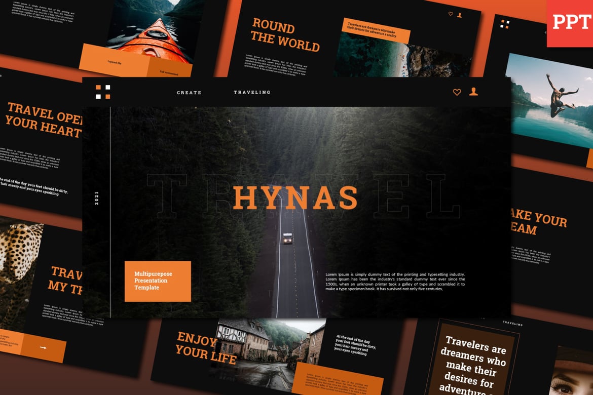Template PowerPoint Hynas yang Menarik dan Profesional