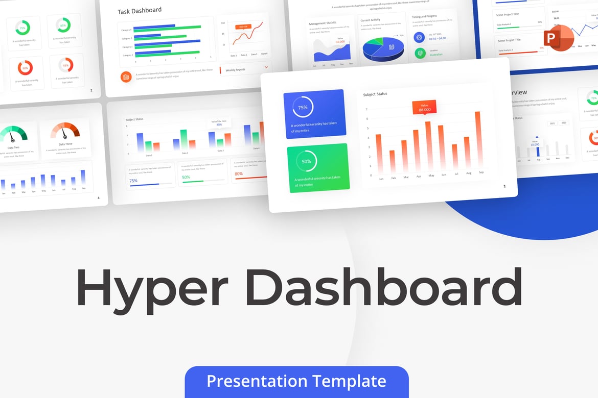 Template PowerPoint HyperDashboard: Solusi Presentasi Menarik untuk Bisnis Anda