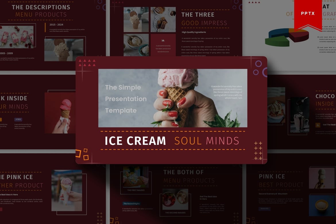 Template Presentasi Powerpoint Fianaca | Desain Menarik untuk Semua Kebutuhan