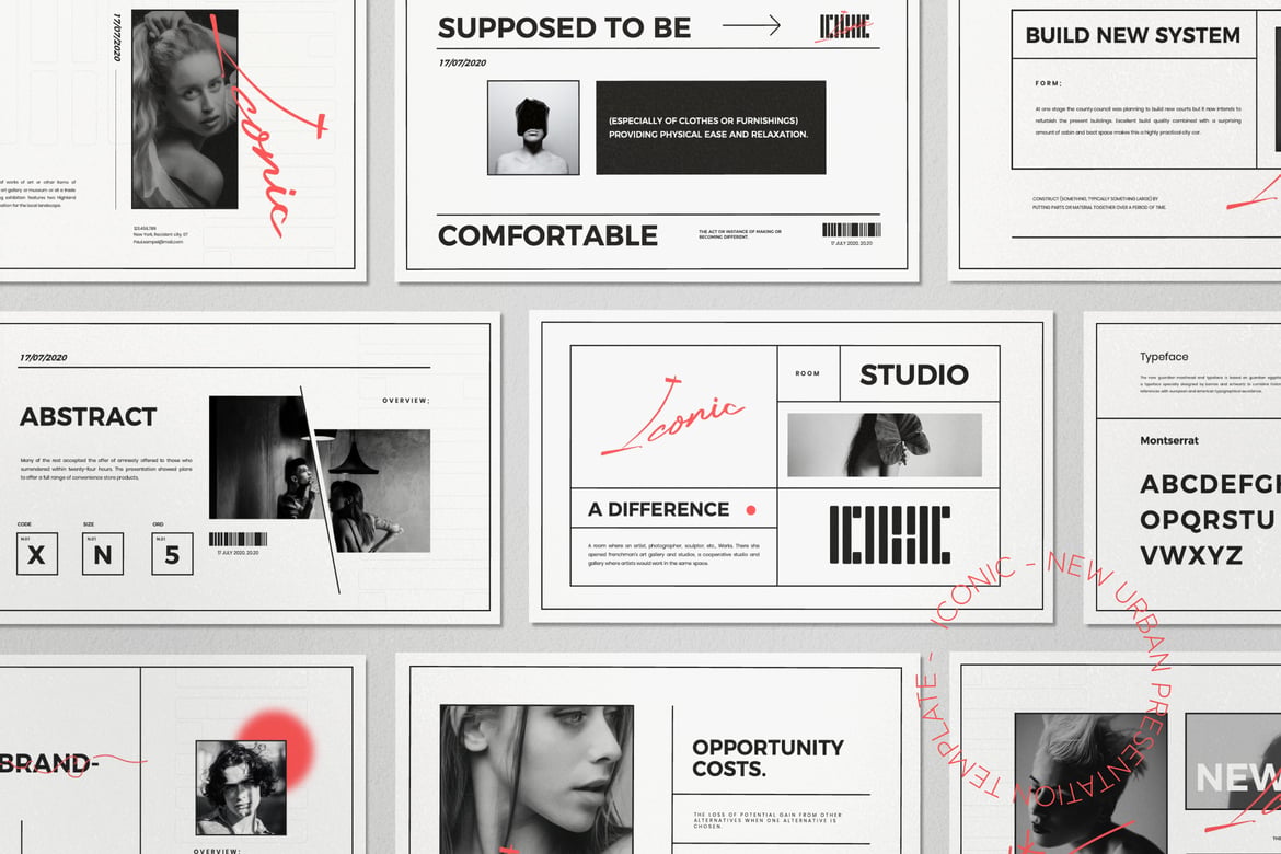 Template Powerpoint Minimalis yang Ikonik untuk Presentasi Anda