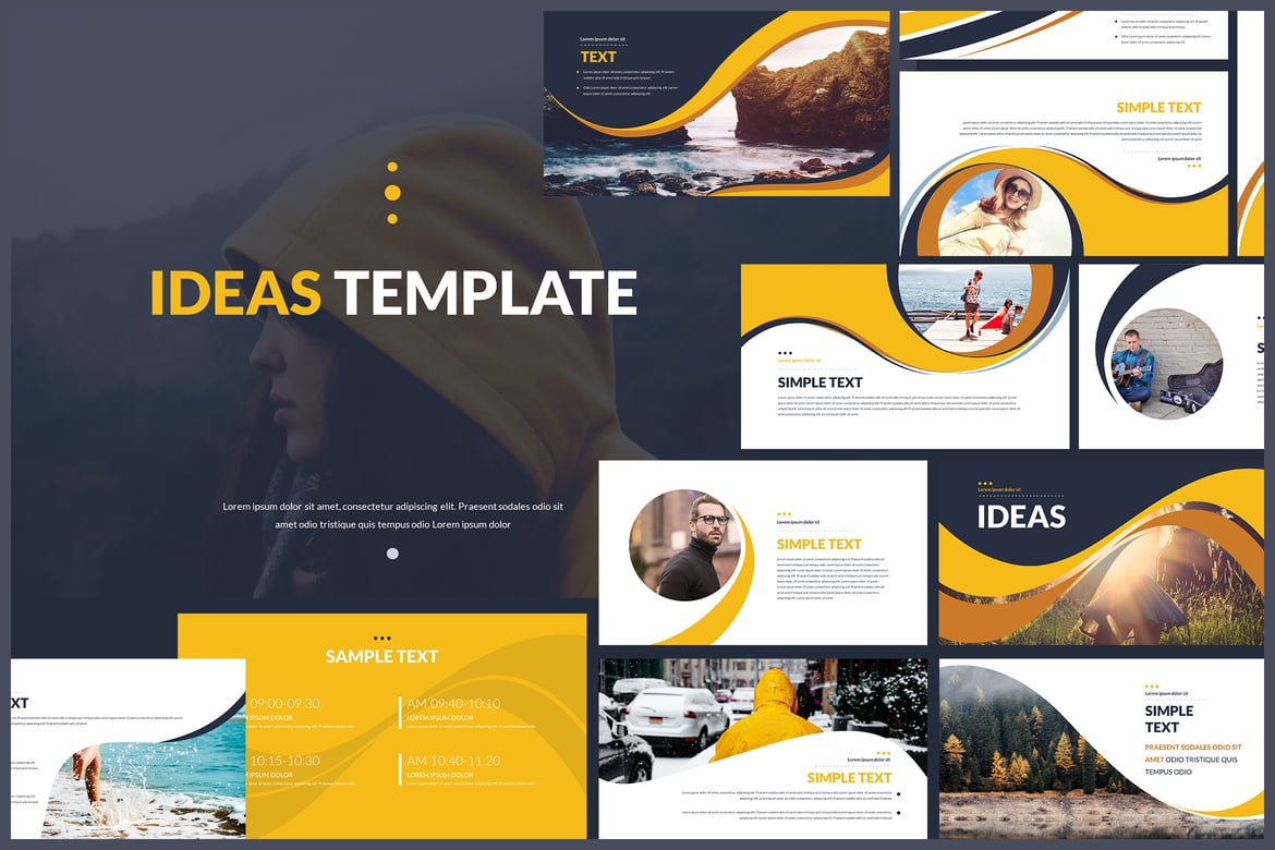 Template Presentasi PowerPoint Kreatif dan Profesional