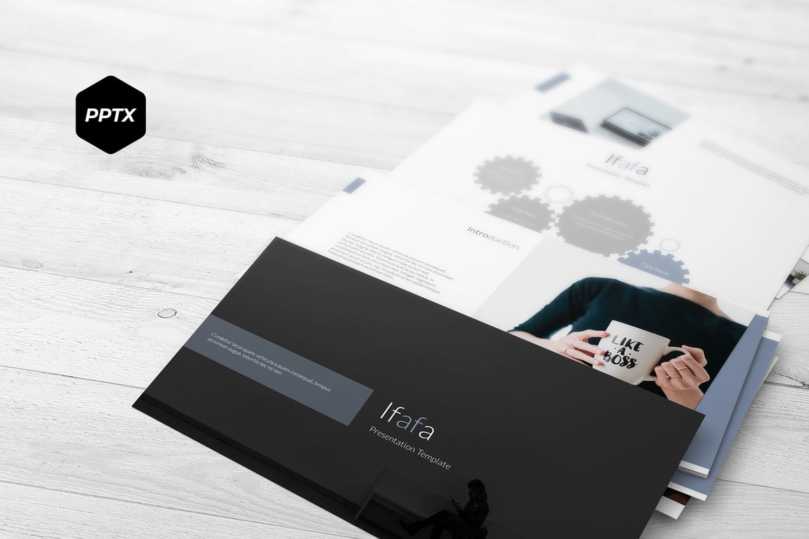 Template Powerpoint Ifafa - Solusi Presentasi Kreatif Anda