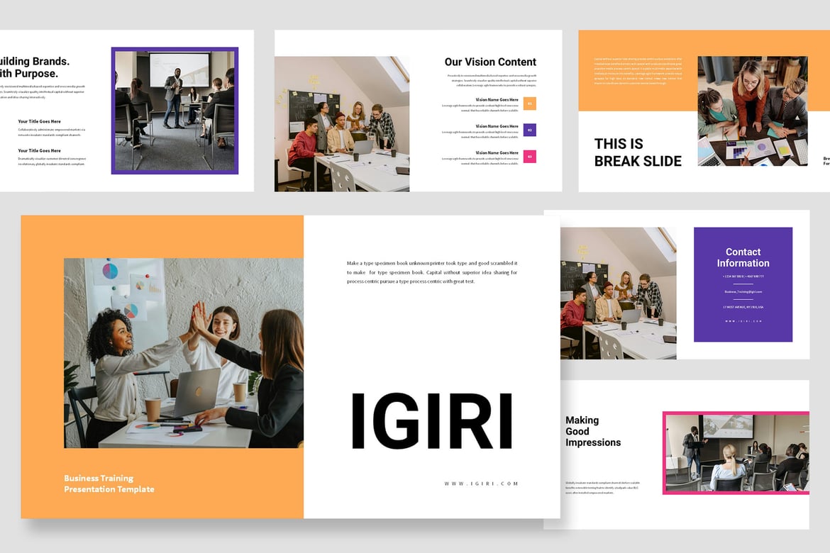 Template Presentasi PowerPoint Igiri: Solusi Praktis untuk Presentasi Menarik