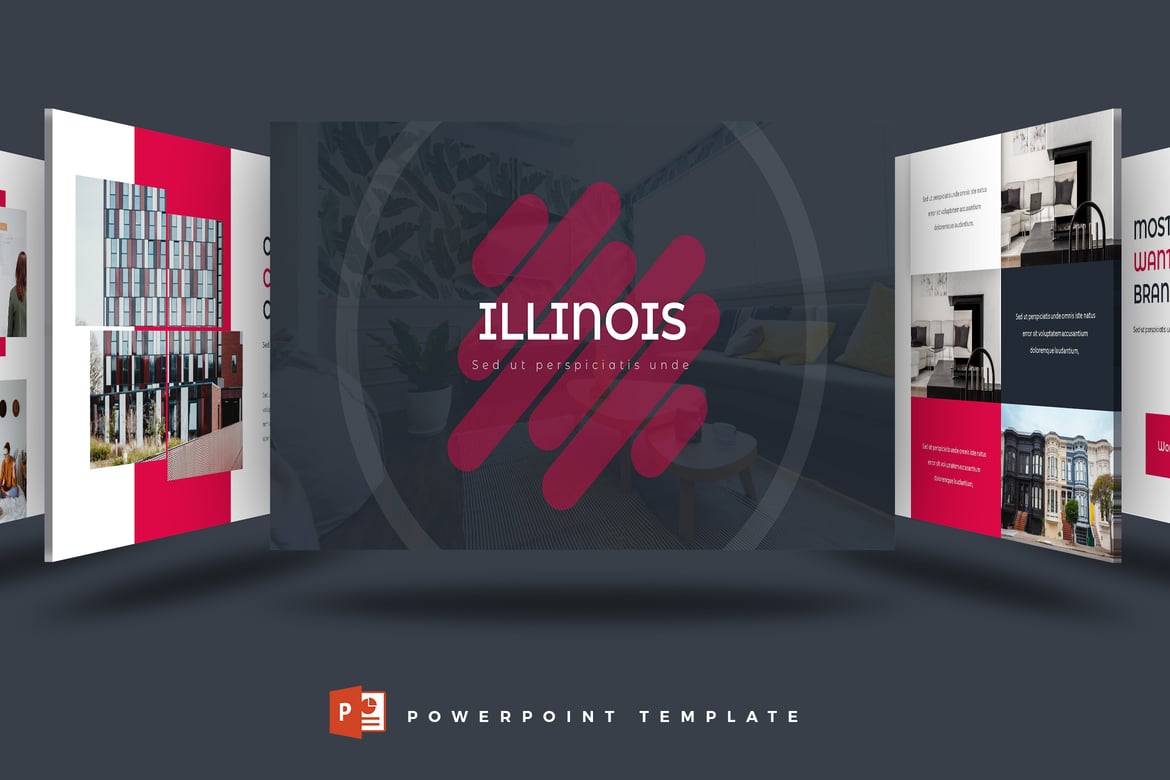 Template PowerPoint Illionis - Solusi Presentasi Multi-Purpose