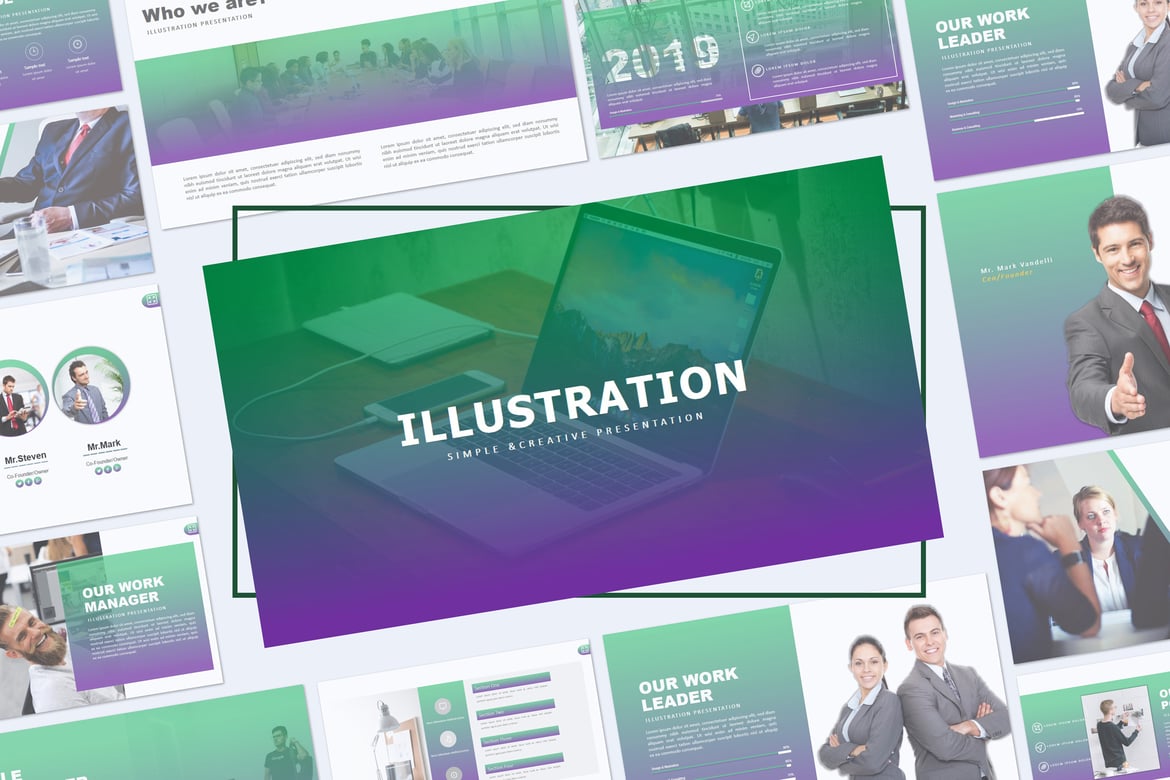 Template PowerPoint Modern untuk Presentasi Profesional