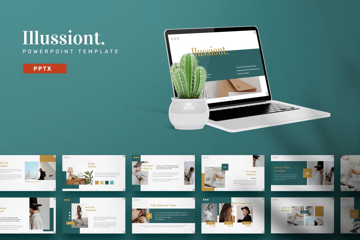 Ilussiont - Template Powerpoint Profesional untuk Semua Kebutuhan